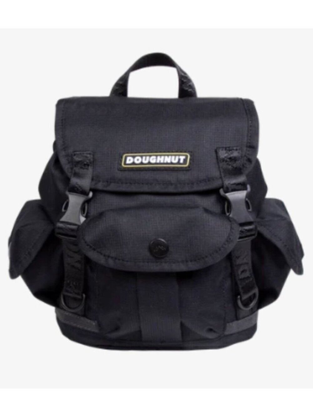 Doughnut Black Lighthouse Backpack - Small w/ Travel Pillow, BNWTs! 🦄